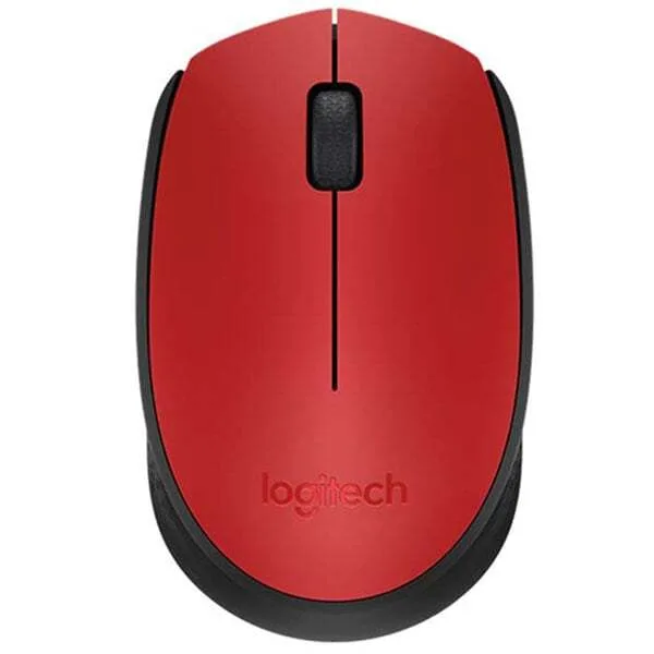 Logitech M171 Wireless Mouse Red — Bakı