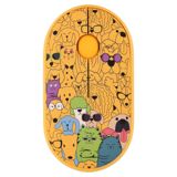 2E Mouse MF300 Pets:cats&dogs Silent WL BT, Yellow (2E-MF300WPETSYW) — Pctech — Периферийные устройства