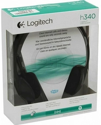 Logitech H340 (981-000475) USB Headset — Qulaqcıqlar, Bakı (3)