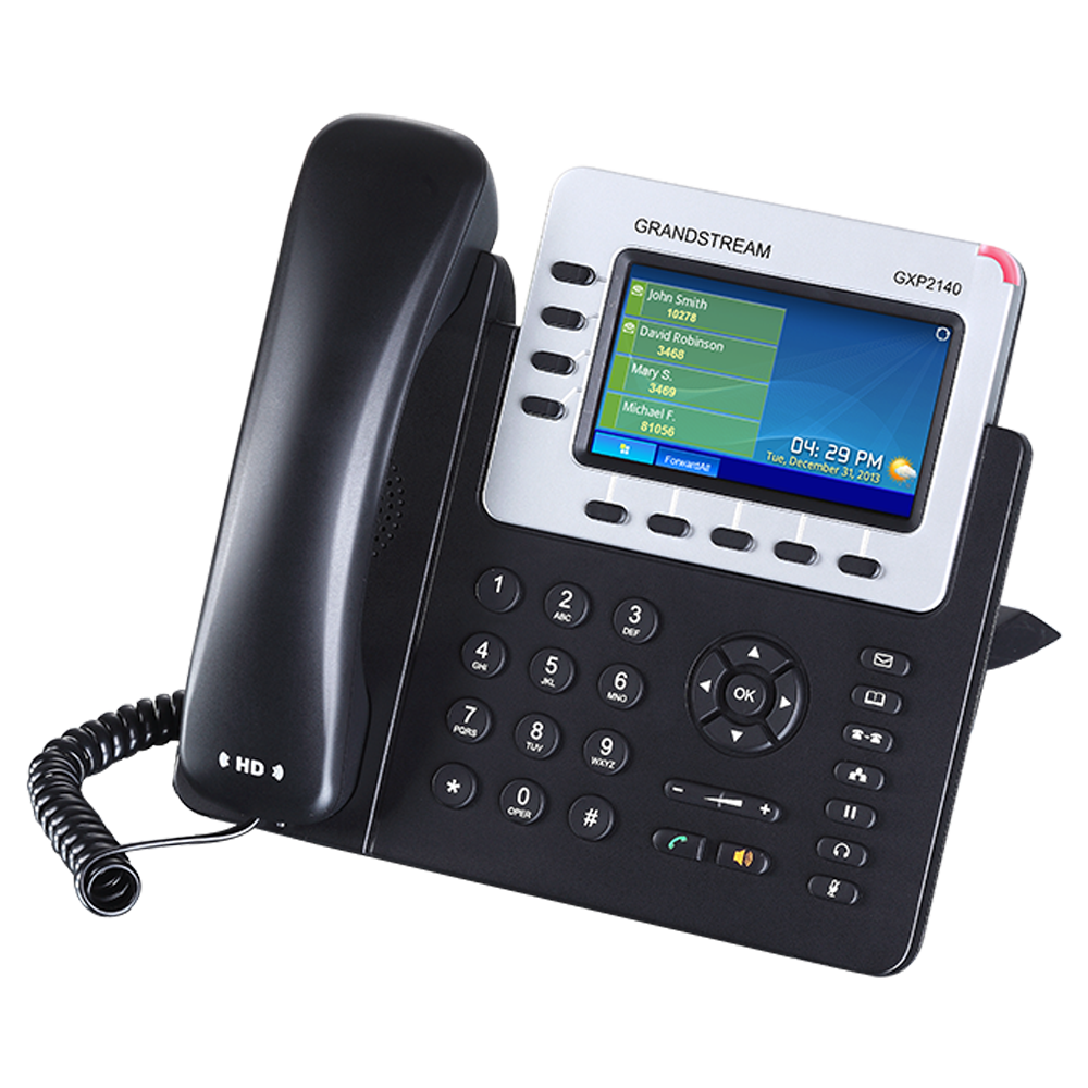 Grandstream GXP2140 4-line Enterprise HD IP Phone (GXP2140) — Şəbəkə və server avadanlığı, Bakı (3)