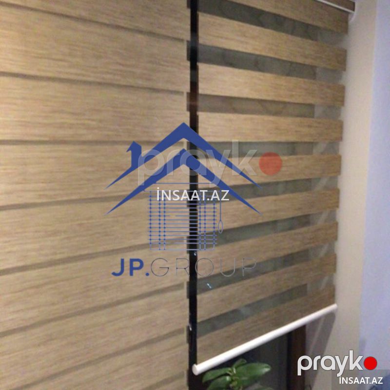 zebra jaluz perdeler — Pəncərələr, qapılar, balkonlar, Bakı (2)