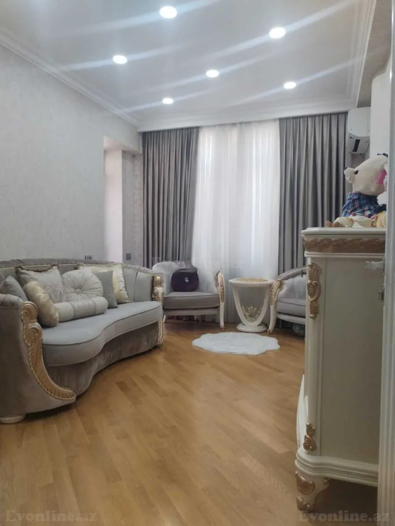 Satılır 3 otaqlı Mənzil Yeni tikili 140 m² Bakı, Yasamal r., Elmlər Akademiyası m — Mənzil, Bakı (4)