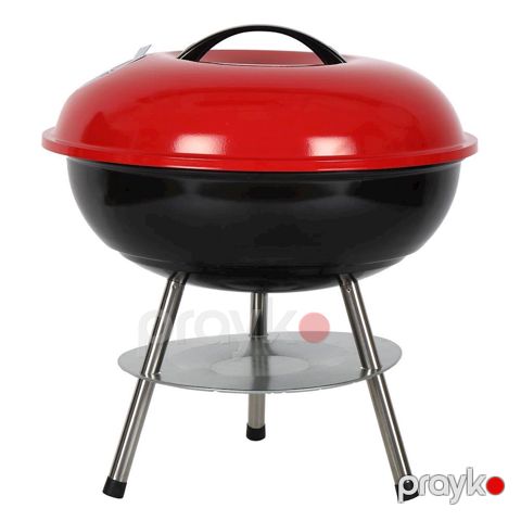 Mangal Ktaxon Portable Charcoal Small BBQ Grill, 36x35.5 sm, qırmızı — Bakı