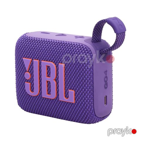 JBL GO 4 Purple Portativ Bluetooth Speaker, IP67 Suya və Toza Dayanıqlı, Bluetooth 5.3 (JBLGO4PUR) — Bakı