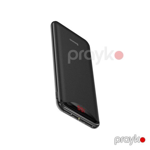 Baseus Gentleman PPLN-A01 Rəqəmsal Ekranlı 10000mAh Power Bank — Bakı