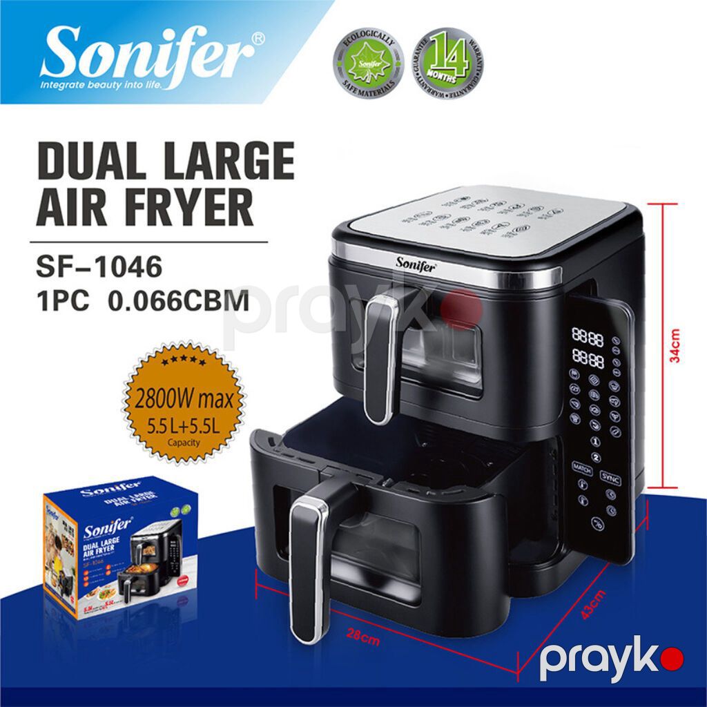 457 Məhsulun adı: Aerofritür Sonifer SF-1046 Black Brend: Sonifer — Frilyör, Bakı (4)