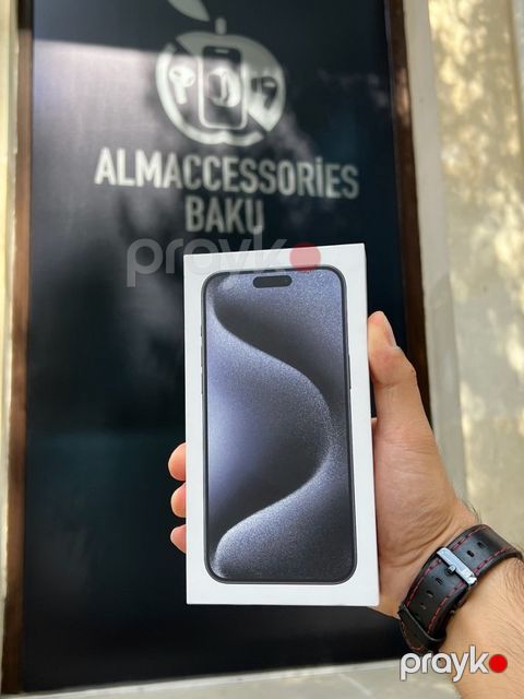 Apple iPhone 15 Pro Blue Titanium 128GB/8GB — Bakı