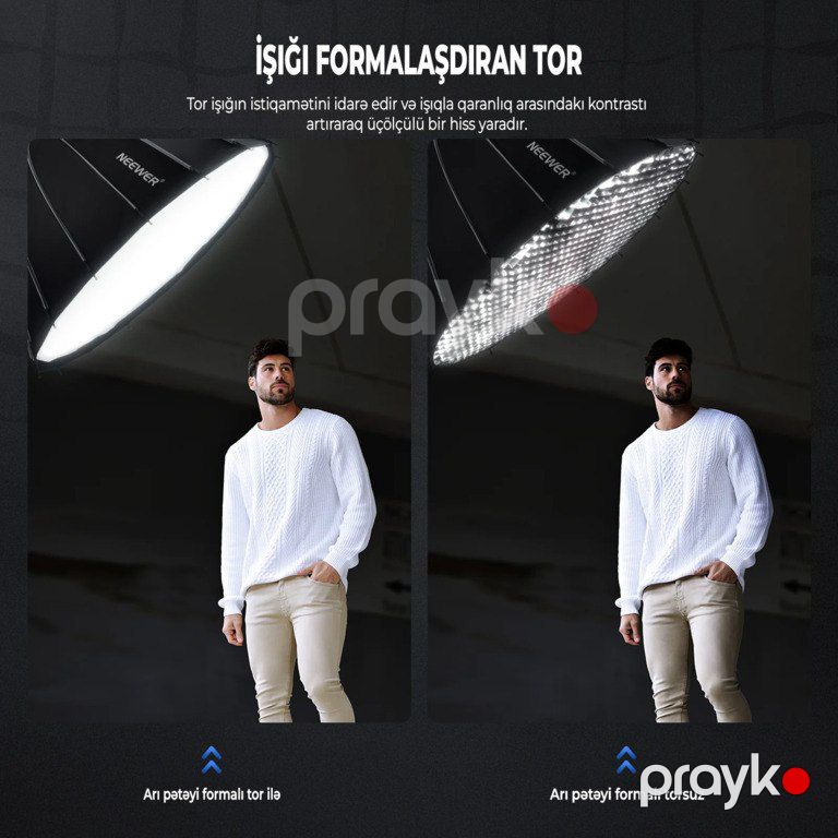 Parabolik softboks "Neewer" 85 sm — Foto və video texnikası, Bakı (4)