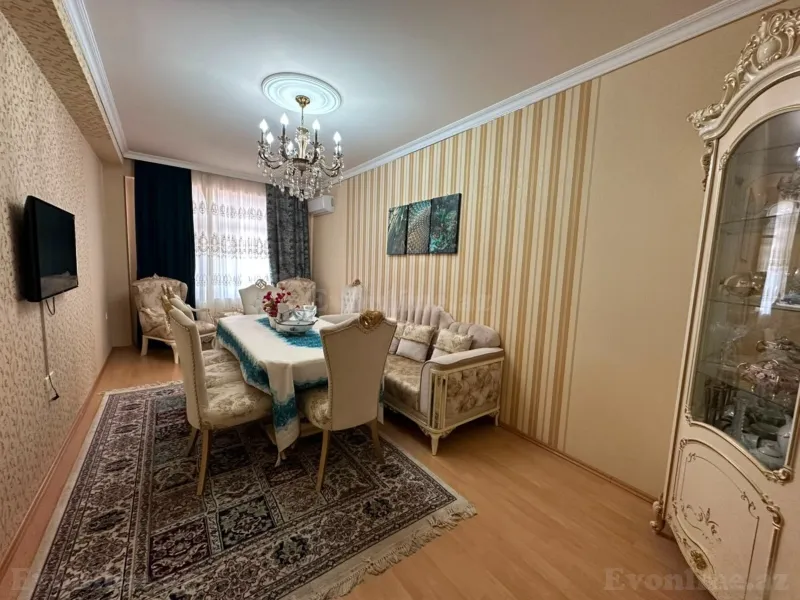 Satılır 3 otaqlı Mənzil Yeni tikili 115 m² Bakı, Xətai r., Həzi Aslanov m — Bakı