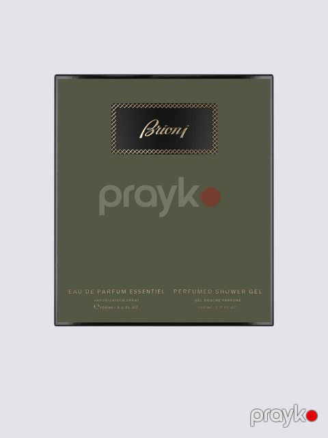 Brioni Essentiel kişilər üçün ətir dəsti (Ətir suyu 100 ml + Duş geli 150 ml) — Bakı