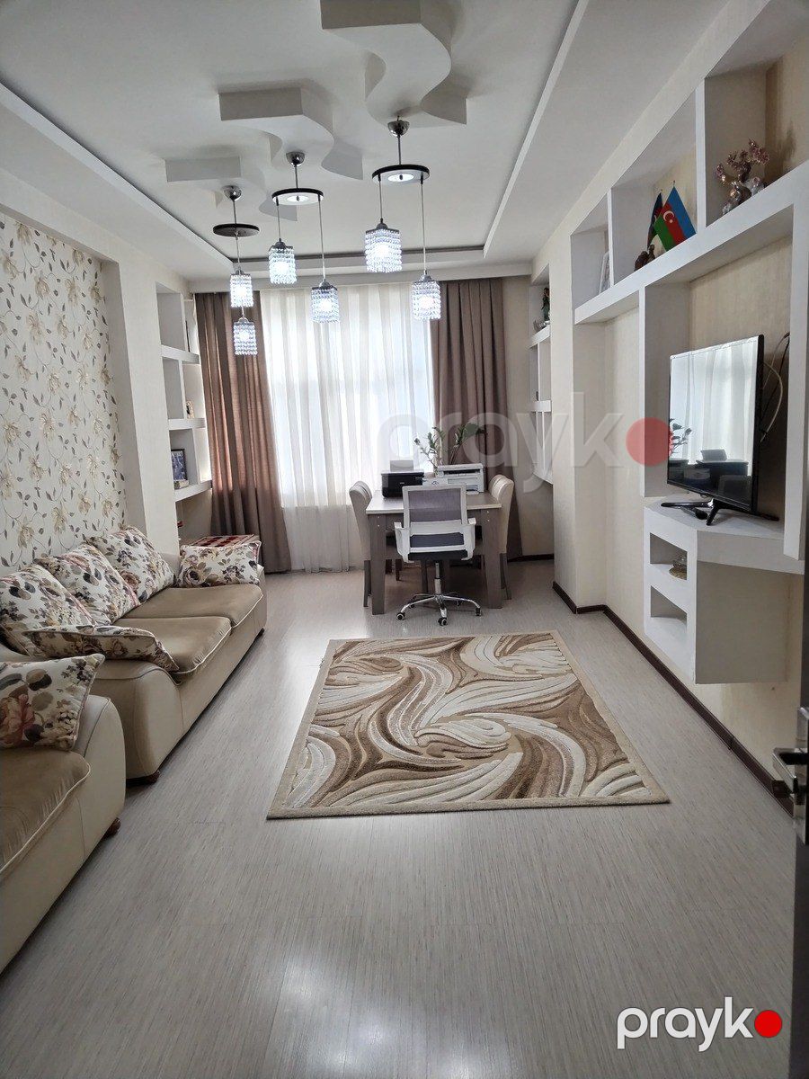 Satılır 3 otaqlı yeni tikili 100 m² — Mənzil, Bakı (2)