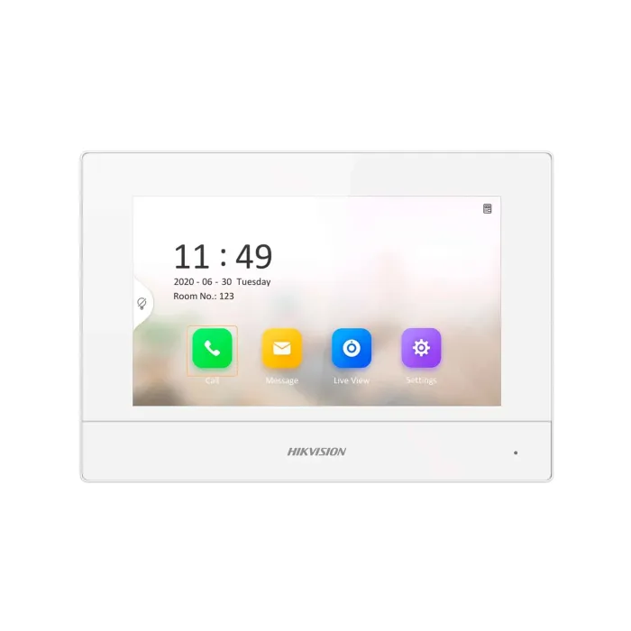 Hikvision DS-KH6320-WTE1 – 7" Ağ IP Video Domofon, Wi-Fi + PoE — Bakı