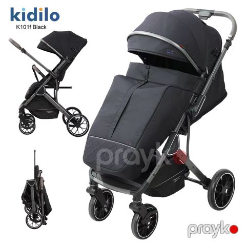 Uşaq arabası Kidilo K10F1 Black — Bakı