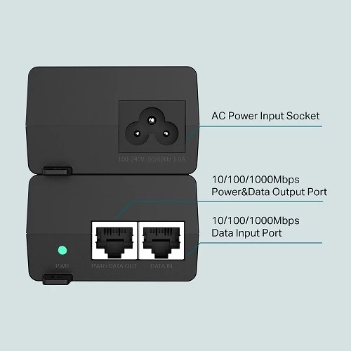 TP-Link TL-POE160S PoE+ Injector — Şəbəkə və server avadanlığı, Bakı (2)