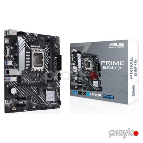 Asus Prime B660M-K D4 (lga 1700) (jcfdcsdnc sjxnd) — Bakı