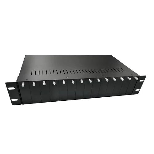 Cudy MC1402 2U 19-Inch 14-Slot Dual Power Chassis — Bakı
