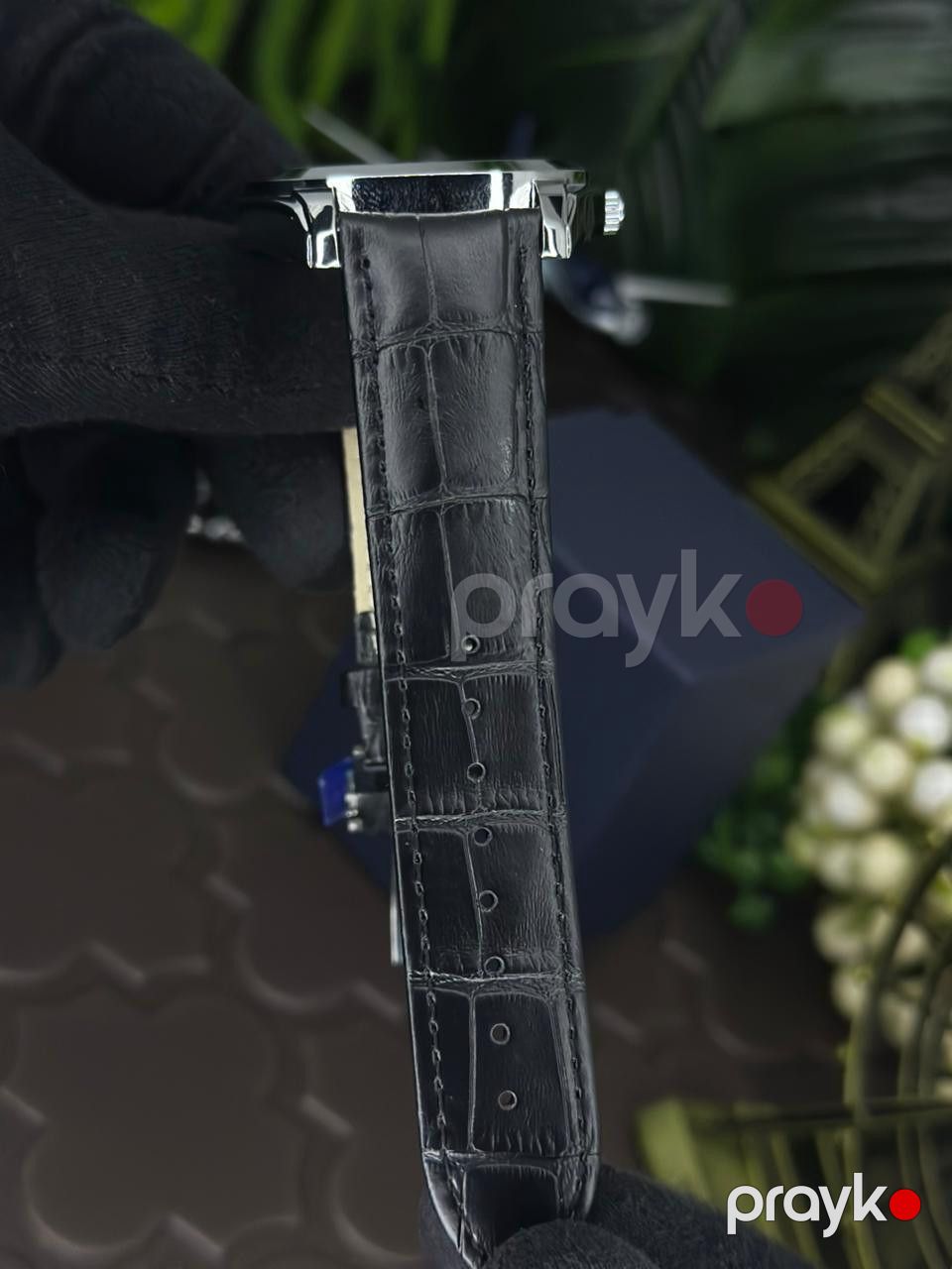 Kişilər üçün qol saatı TCS_3155 Black/Silver/Blue — Mallar, Bakı (2)