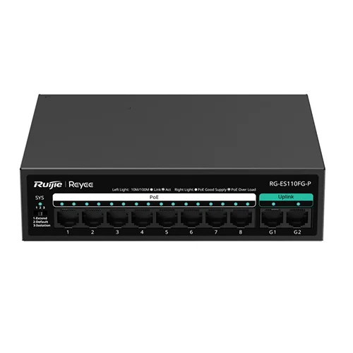 Reyee RG-ES110FG-P Unmanaged Switch — Şəbəkə və server avadanlığı, Bakı (3)