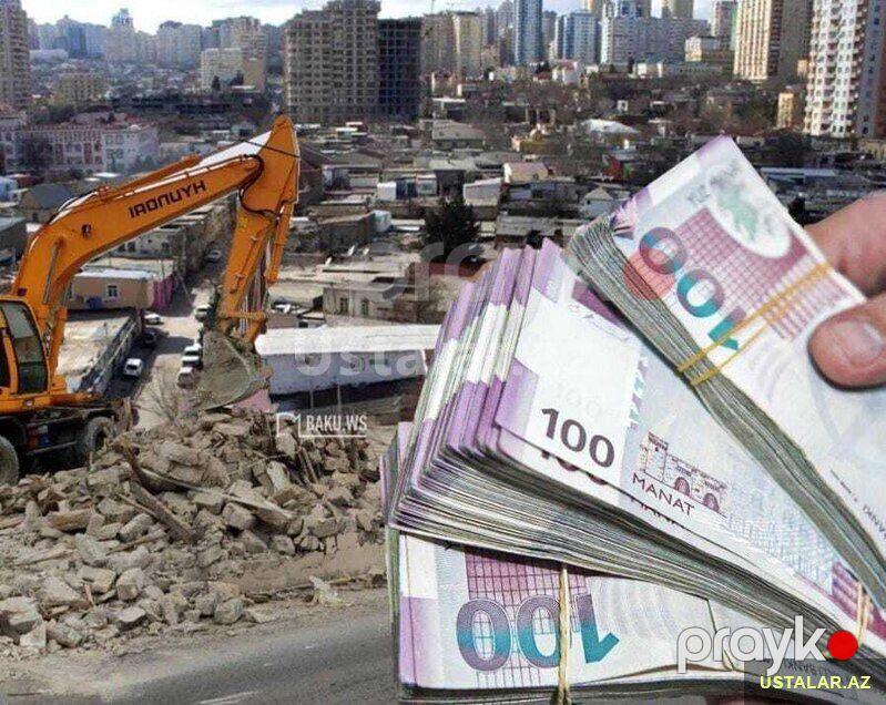 Söküntü işlərin görülməsi — Hazır konstruksiyalar, Bakı (7)