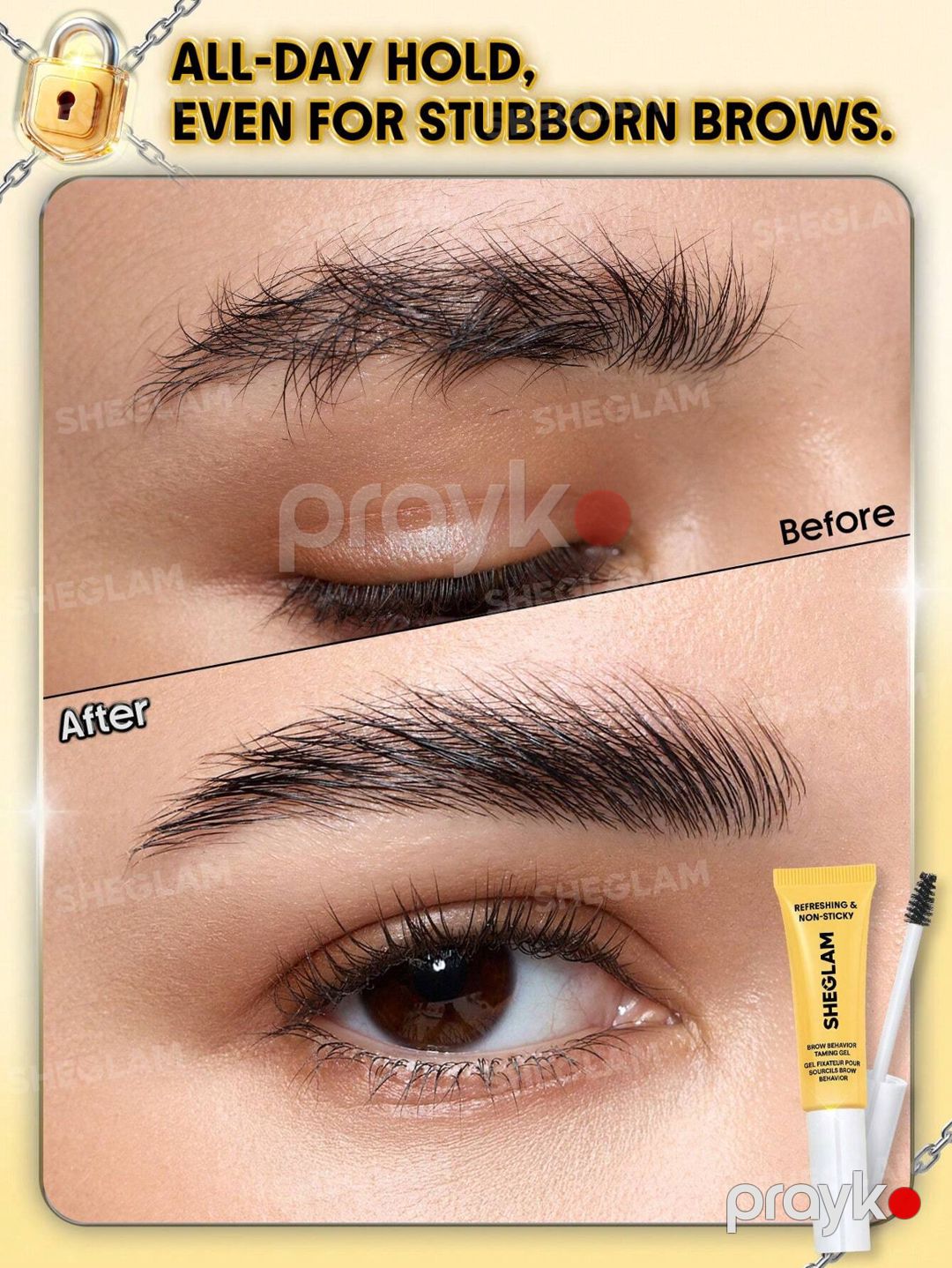Qaş üçün gel-sabitləyici No Brand Brow Behavior Taming — Mallar, Bakı (2)