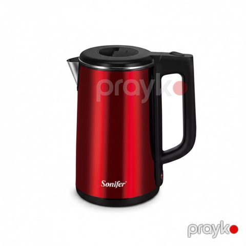 4866 Məhsulun adı: Elektrik çaydan Sonifer SF-2077 Red Brend — Bakı