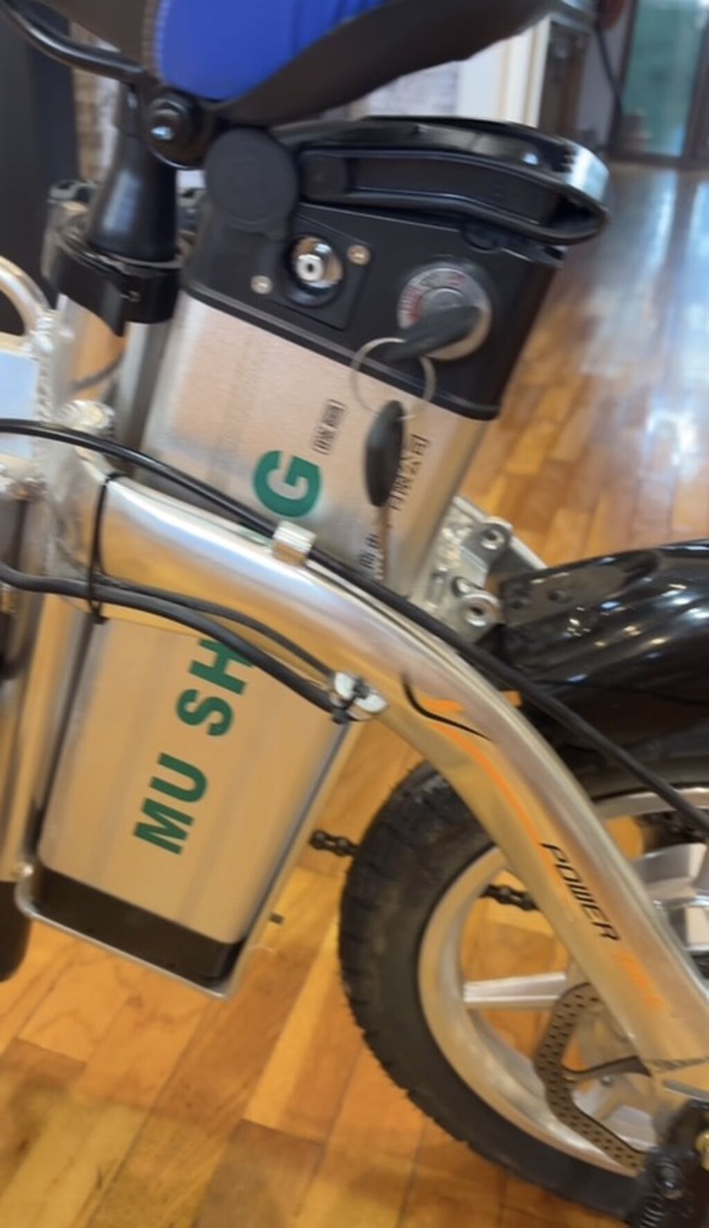 Mini elektrik velosiped MU Hang (tam yeni, sürülməyib) MU Hang — Elektrik velosipedləri, Bakı (9)