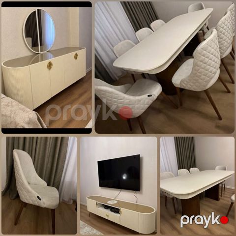Qonaq dəsti satılır 1200₼. Masa açılır. 8 oturcaqlıdır. Heç bir — Bakı