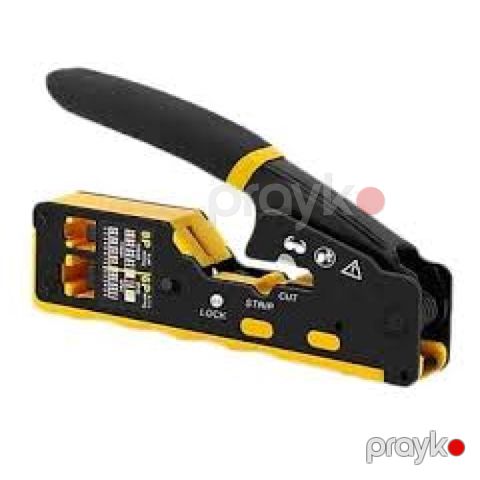 ZoeRax Professional Şəbəkə Kabel Kəlbətini (Krimp Aləti - RJ45, RJ11, RJ12) — Bakı