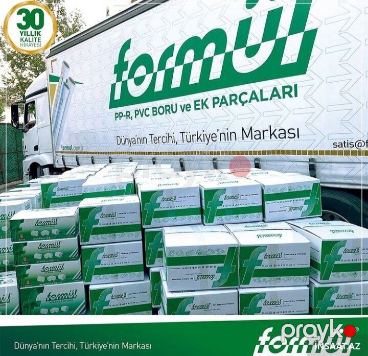 Boru Formül türkiyə — Santexnika, Bakı (10)