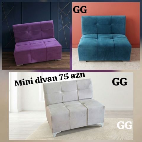 Mini-divan, Mətbəx üçün — Yumşaq mebel
