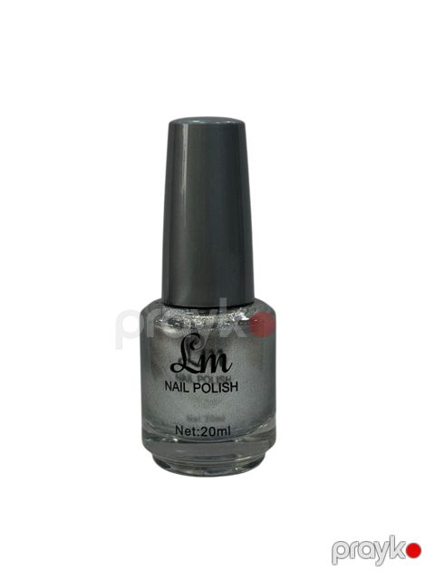 Lak dırnaqlar üçün LM Nail Polish Bantlı, Xırda zərli boz - NP-000000404 — Bakı