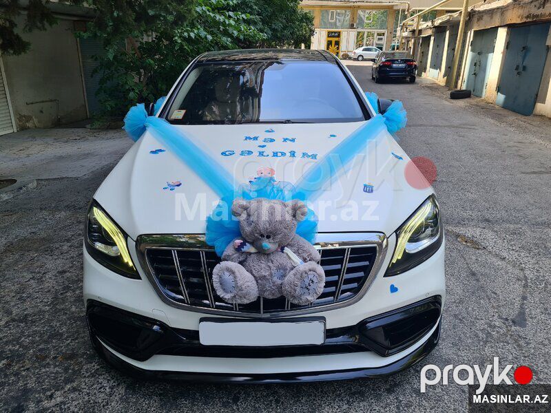Mercedes Hər növ toy avtomobilləri, 2023 il — Minik avtomobili icarəsi, Bakı (9)