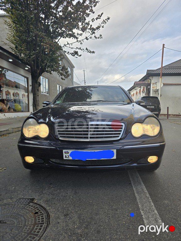 Mercedes C 200, 2.0 L, 2000 il, 365 000 km — Avtomobillər, Quba (3)