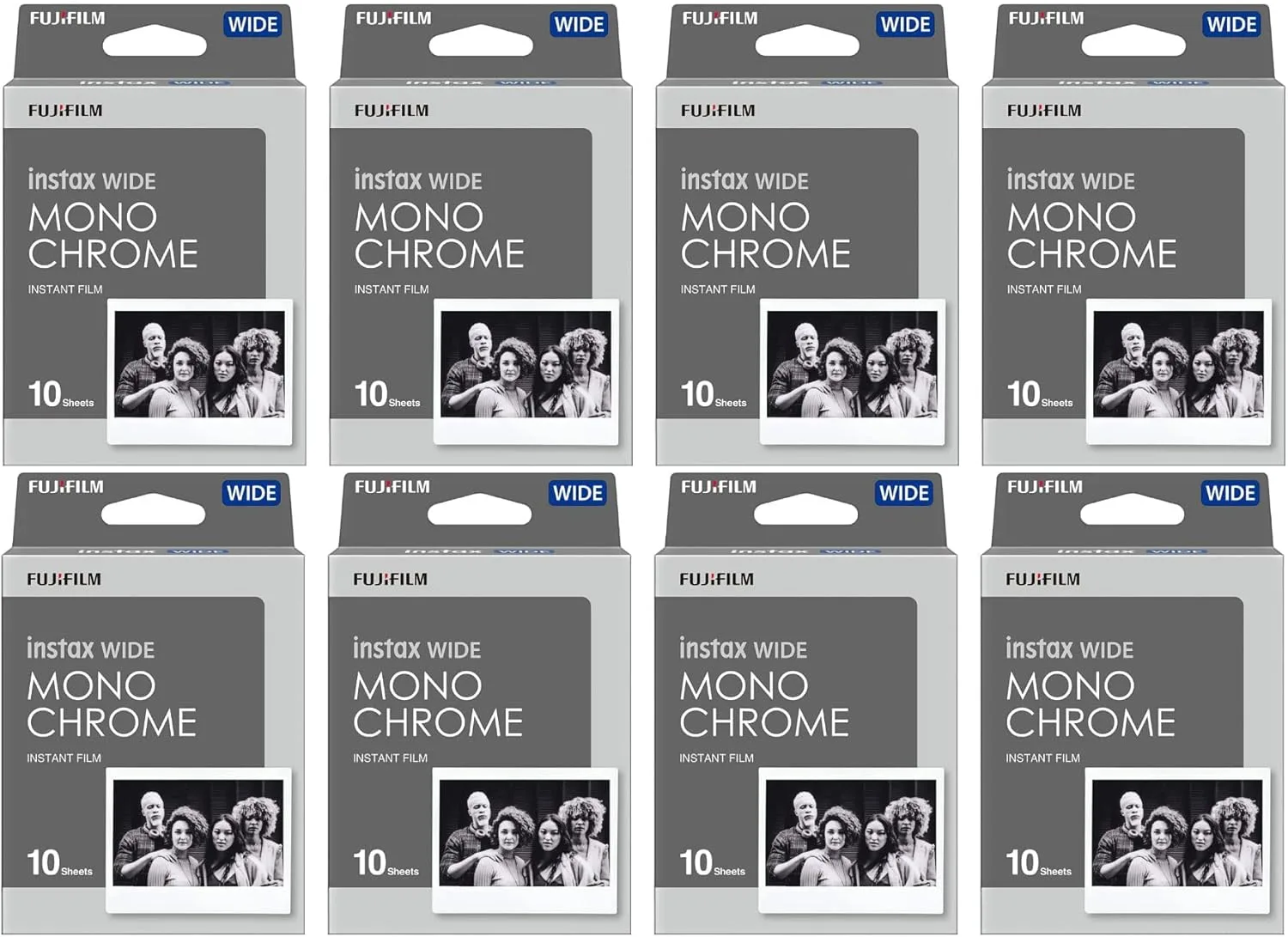 Photo Paper Instax Wide Monochrome 10 sheets — Mallar, Bakı (3)
