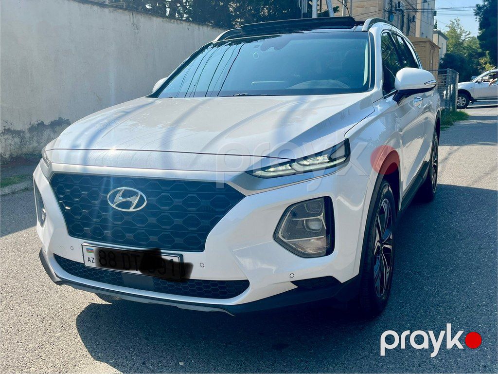 Hyundai Santa Fe, 2.0 L, 2018 il, 156 000 km — Avtomobillər, Bakı (5)