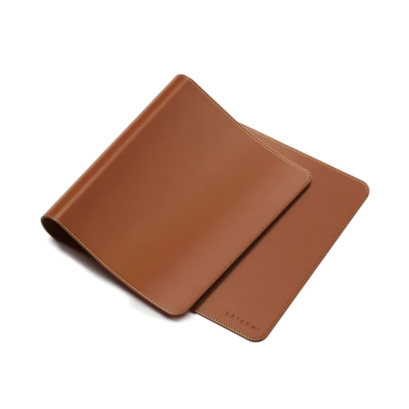 Mouse və klaviatura altlığı Satechi Vegan-Leather Premium Desk Mat Brown — Mallar, Bakı (4)