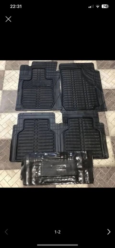 Avtomobil üçün ayaqaltı rezin döşəklər dəsti - Rəng: qara - Material — 50 ₼ · Bakı, Nərimanov · Avtomobil xalıları və aksesuarları Avtomobil üçün ayaqaltı rezin döşəklər dəsti - Rəng: qara - Material — Bakı