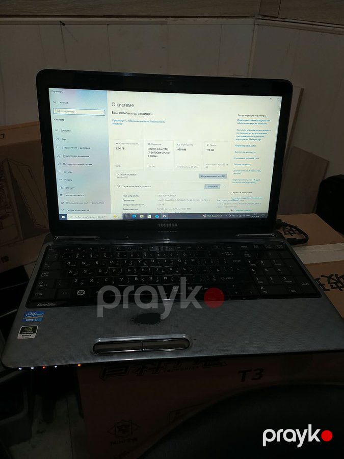 Toshiba noutbuku satılır — Noutbuklar, Bakı (9)