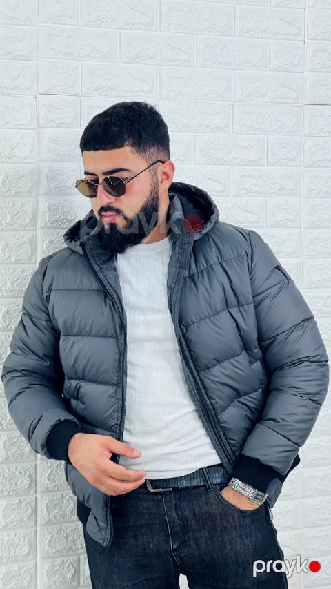 Kişilər üçün gödəkçə mir_06460, boz, polyester, ölçü 60 — Bakı