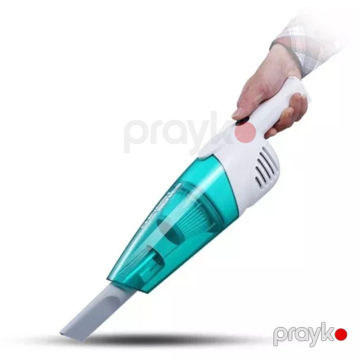 Deerma DX118C Vertikal Tozsoran – 600W, 1.2L, Simli, Ağ/Mavi — Mallar, Bakı (5)