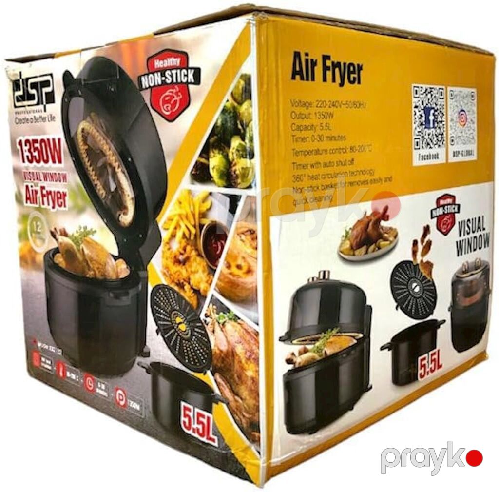 343 Məhsulun adı: Aerofritür DSP KB-2122 Brend: DSP Kateqoriya — Frilyör, Bakı (6)