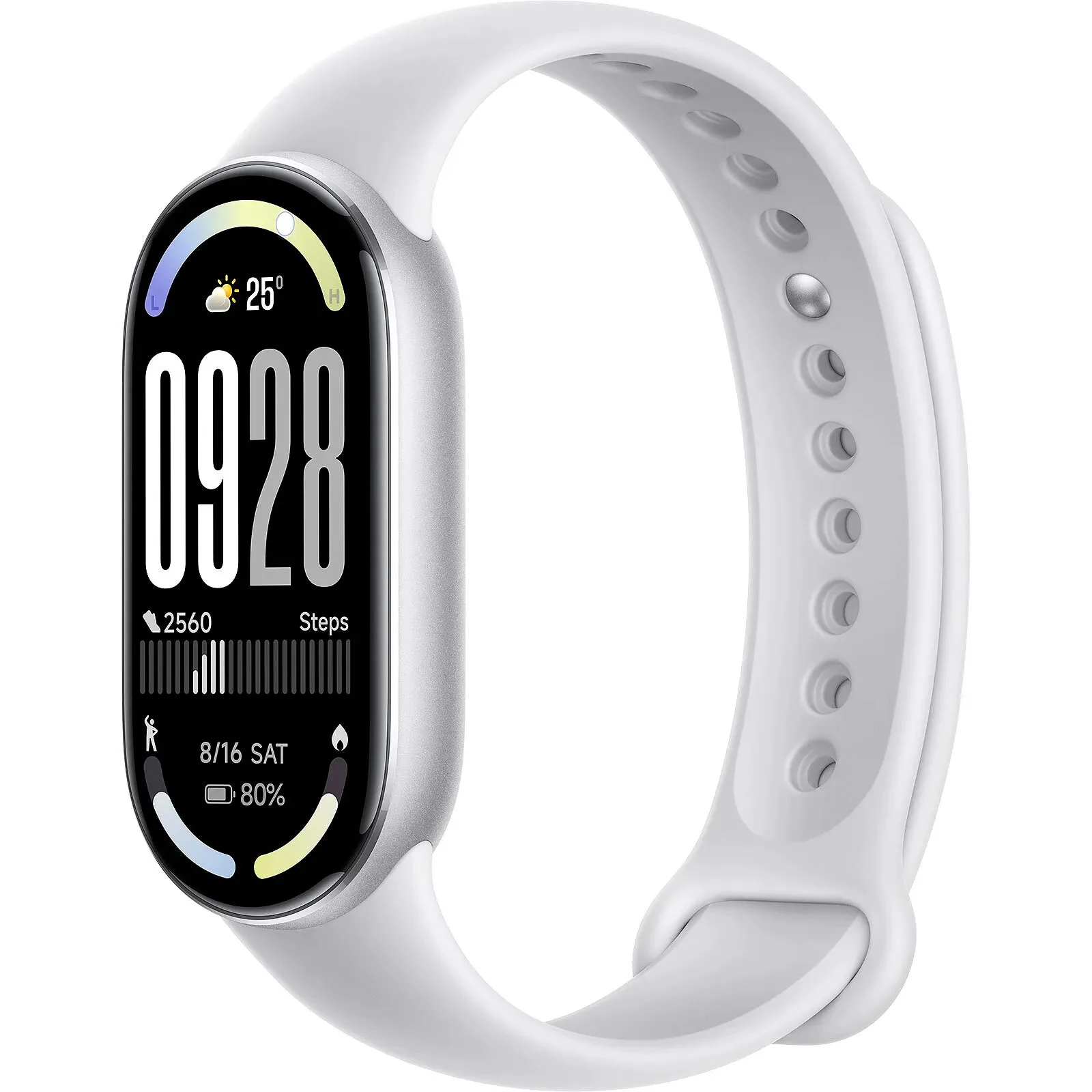 Smart saat Xiaomi smart Band 10 Glacier Silver — Mallar, Bakı (2)