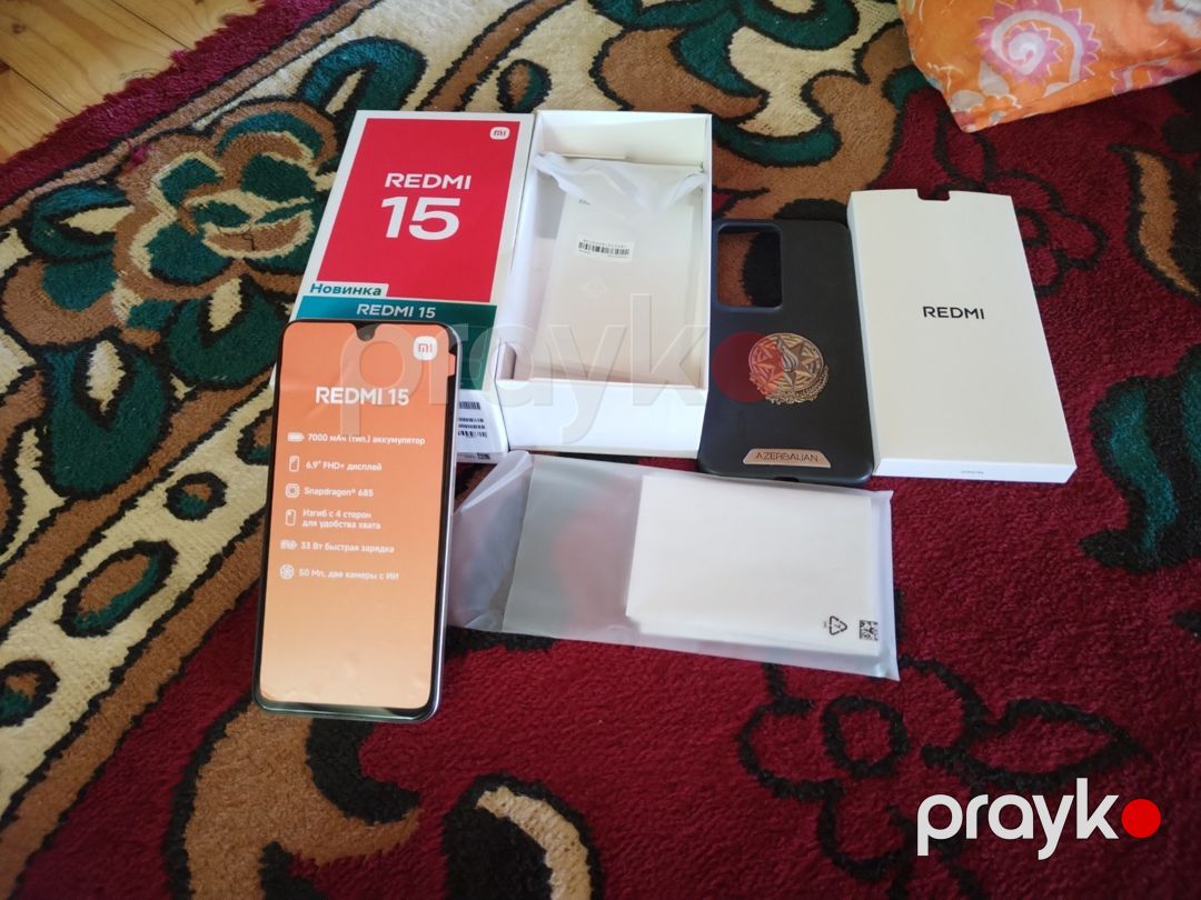 Xiaomi Redmi Note 15 Black 256GB/8GB — Smartfonlar, Cəlilabad (5)