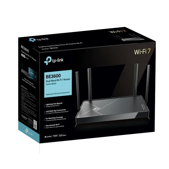 Router TP-Link - Archer BE230 (BE3600 Dual-Band Wi-Fi 7 Router) — Mallar, Bakı (6)