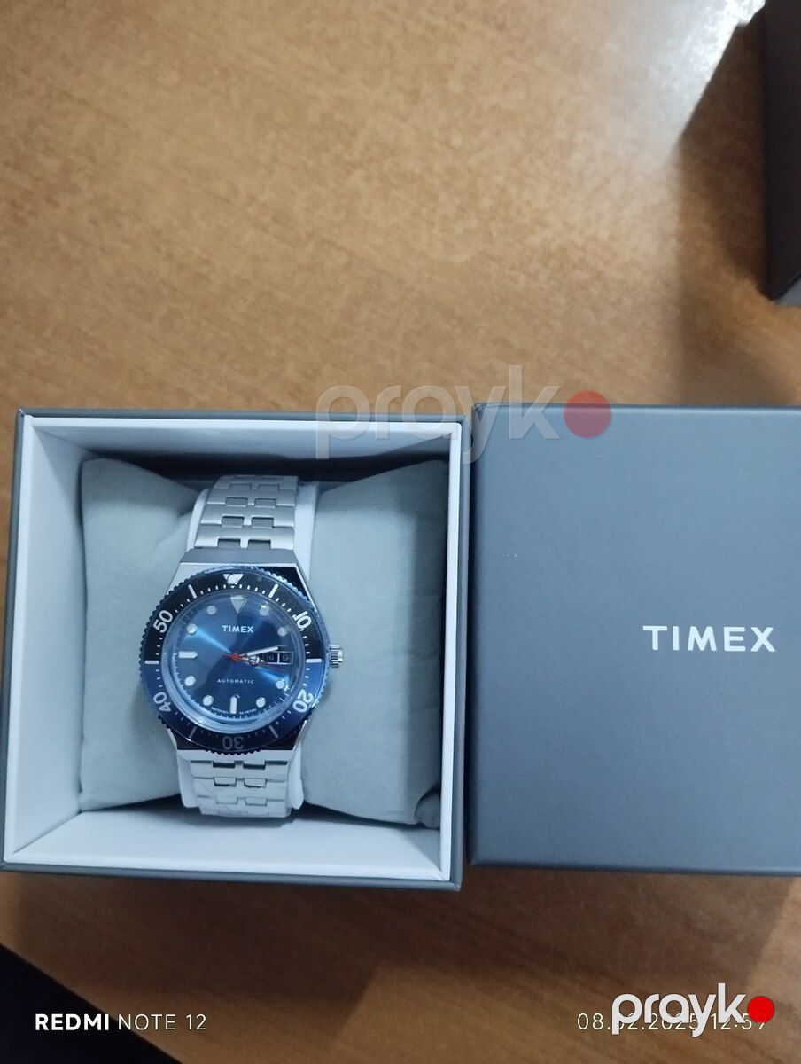 Timex M79 Batman Blue Dial qol saatı — Şəxsi əşyalar, Bakı (4)