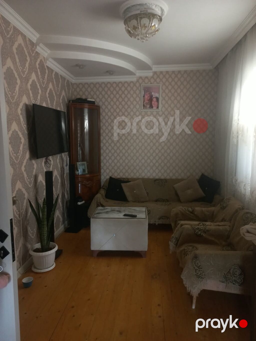 2 otaqlı mənzil – mebel və texnika ilə Ev Turkan Savxozda yerlewir — Mənzil, Bakı (5)