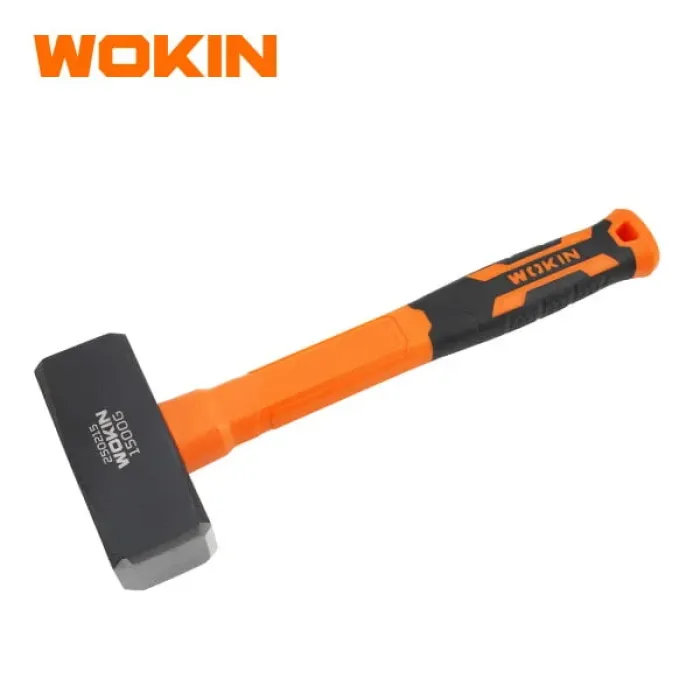 Wokın Fiberqlas Dəstəkli Dördbucaqlı Çəkic (1500 q)