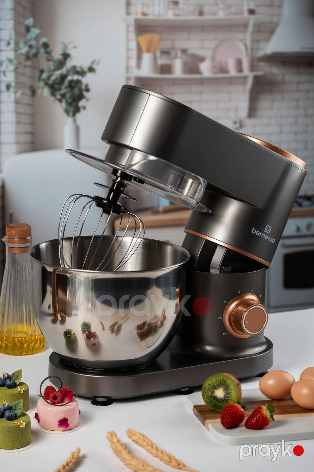 9893 Məhsulun adı: Mikser Bernesso BR11SM Titano Stand Mixer Brend — Blenderlər, xırdalayanlar və mikserlər, Bakı (3)