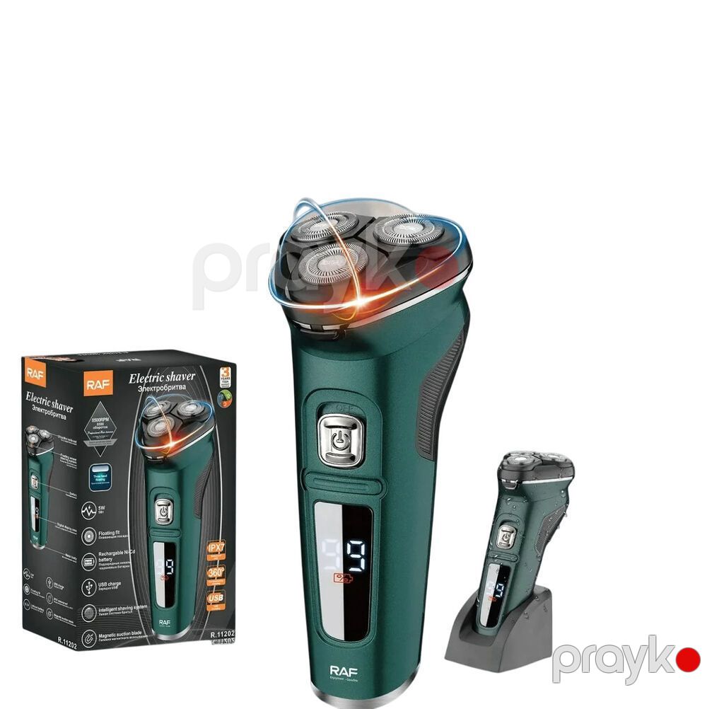 8416 Məhsulun adı: Elektrik ülgüc RAF R.11202 Brend: RAF — Usturalar, trimmerler və epilyatorlar, Bakı (2)