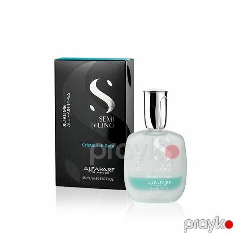 Saçlar üçün zərdab Alfaparf Milano Semi Di Lino Sublime Cristalli di Seta, 45 ml — Bakı